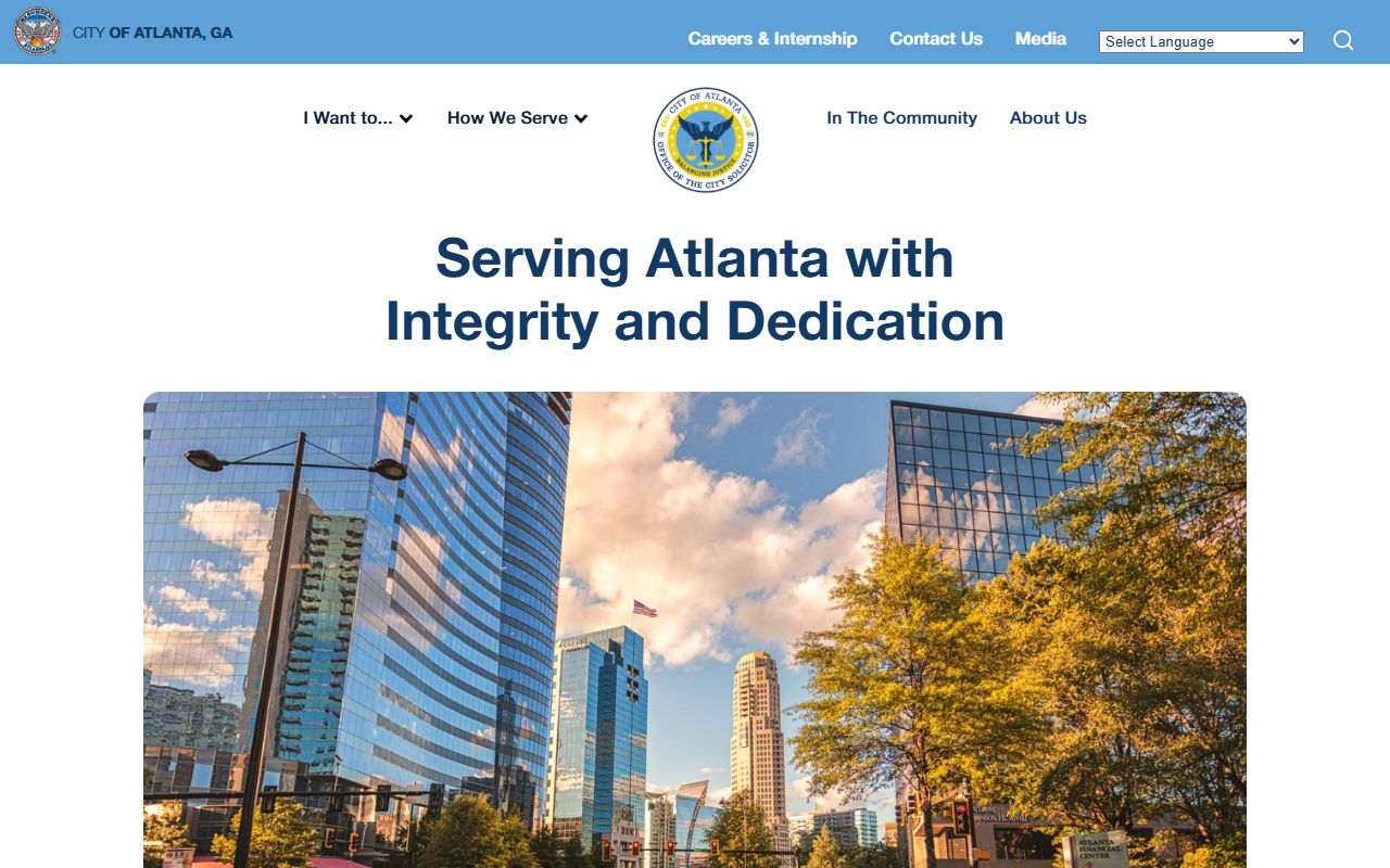 Atlanta City Solicitor phone directory
