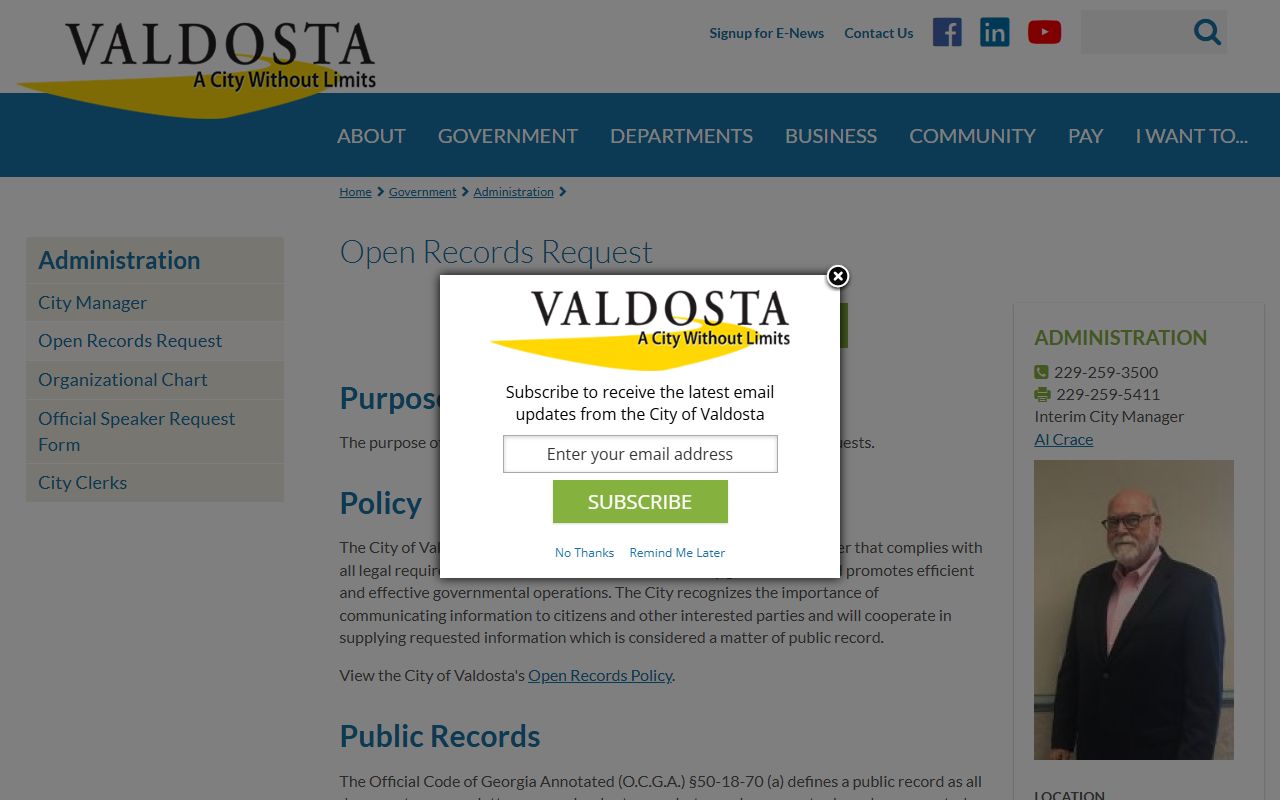 Valdosta phone directory